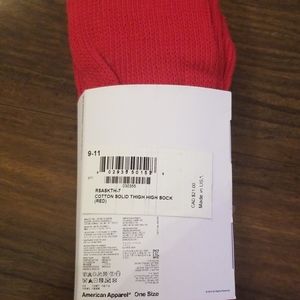 American Apparel Other - American Apparel thigh high cotton socks American Apparel Other - American Apparel thigh high cotton socks